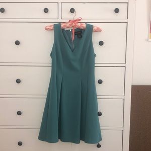 Turquoise short dress
